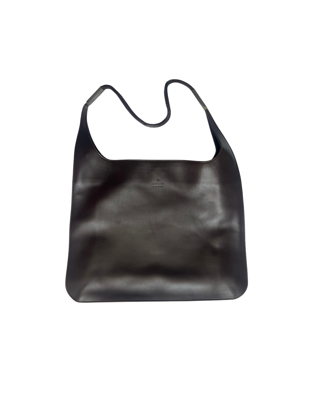 Gucci Brown Calfskin Hobo Shoulder Bag Tom Ford