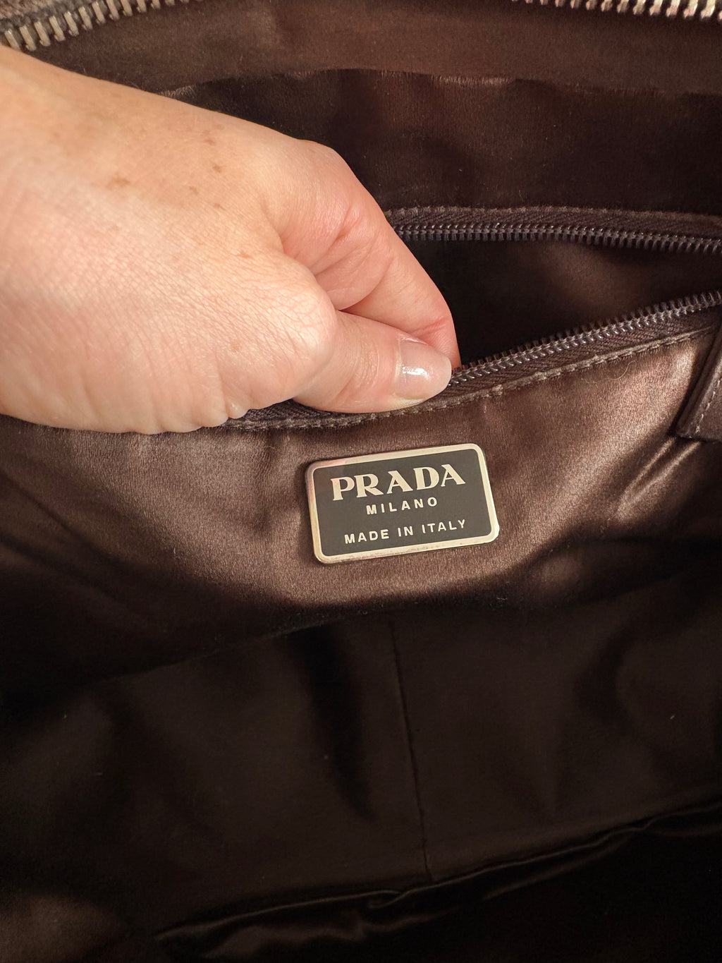 Bolso Bowling Prada Re-Edition from 1978