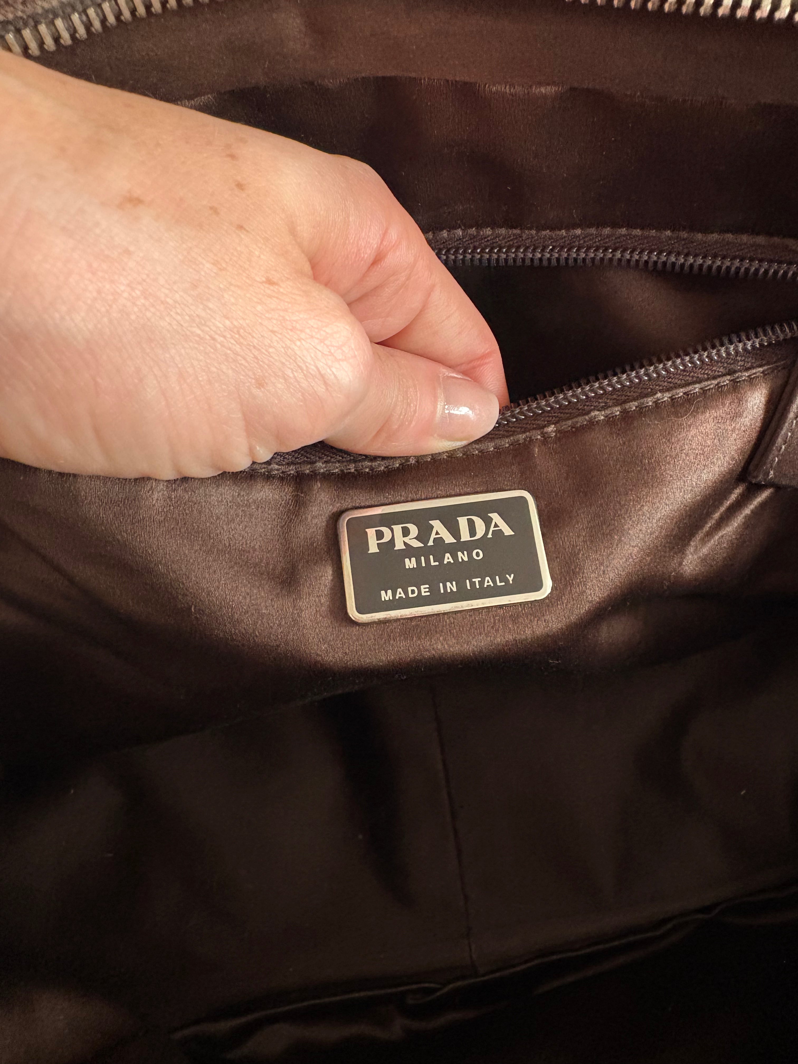 Bolso Bowling Prada Re-Edition from 1978